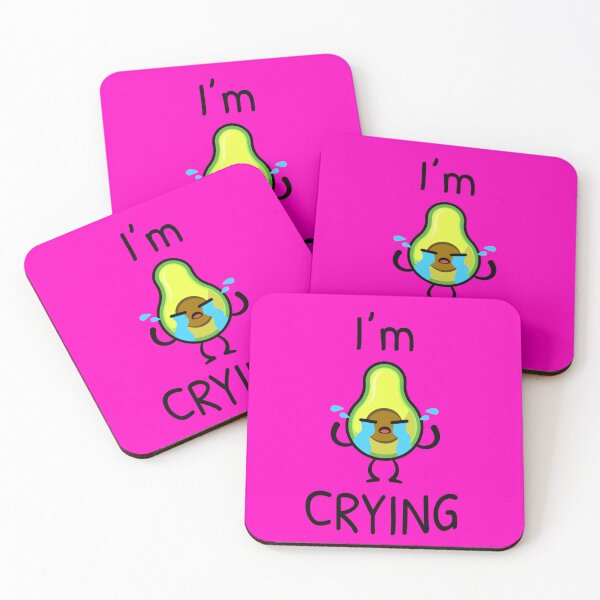 Item preview, I’m Crying Avocado  designed and sold by Gonkpoke.
