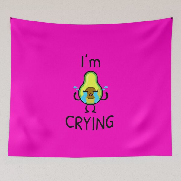 Item preview, I’m Crying Avocado  designed and sold by Gonkpoke.