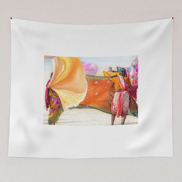 Item preview, Saris on Gokarna beach designed and sold by Geoff Shoults.