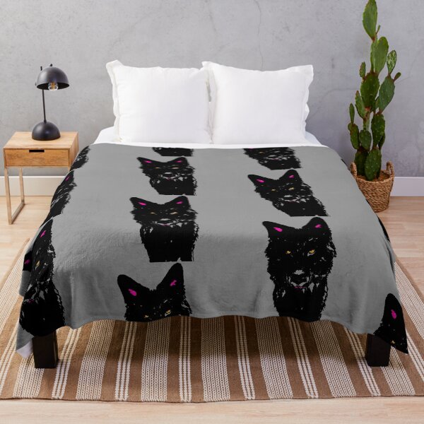 Item preview, black wolf husky pink ears designed and sold by Nnone.