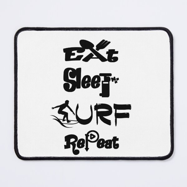 Item preview, Eat sleep surf repeat, V3.  designed and sold by Chakilogy.