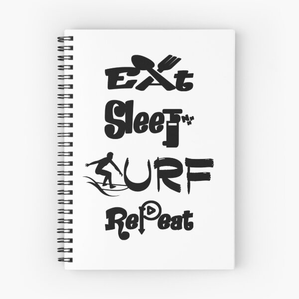 Item preview, Eat sleep surf repeat, V3.  designed and sold by Chakilogy.