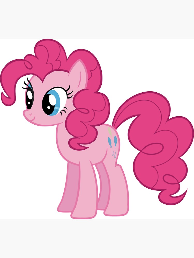 Pinkie Pie With No Background Pink Party Pony Magnet