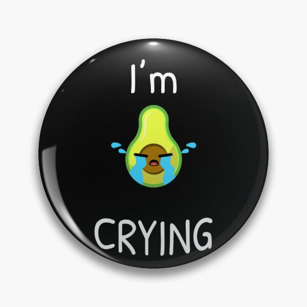 Item preview, I’m Crying Avocado  designed and sold by Gonkpoke.