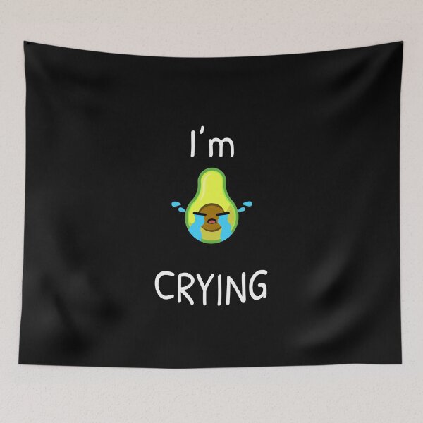 Item preview, I’m Crying Avocado  designed and sold by Gonkpoke.