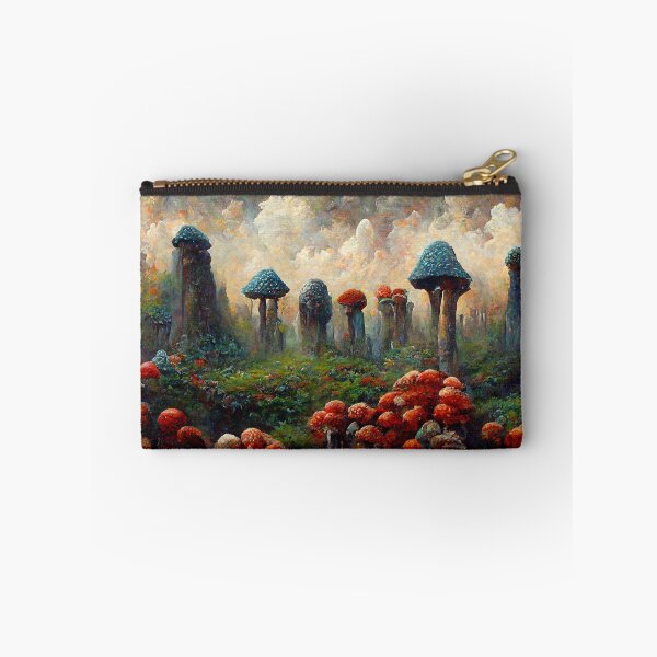Aperçu de l'œuvre Forêt de champignons créée et vendue par Shr00mDesign.