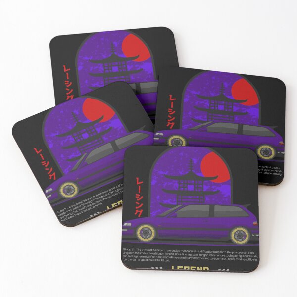 Item preview, Midnight Racer Purple Kanjo EF JDM designed and sold by goldentuners.