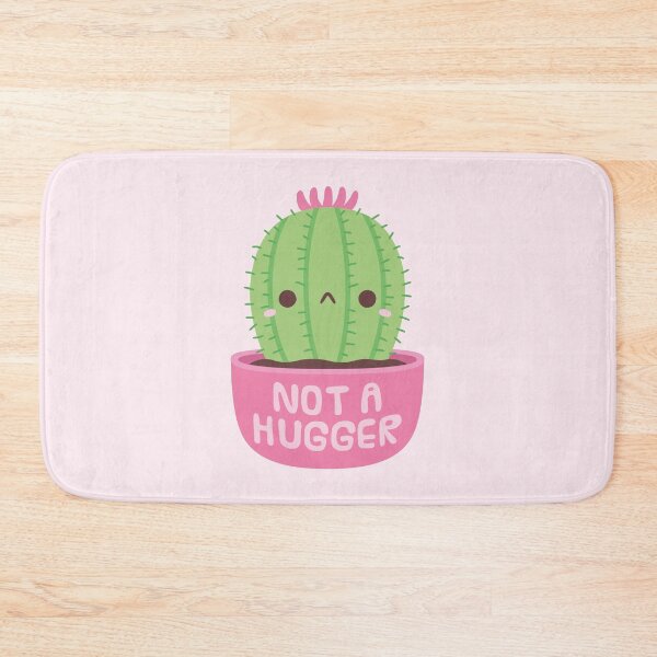 Item preview, Not A Hugger, Cactus in Pink Pot designed and sold by rustydoodle.
