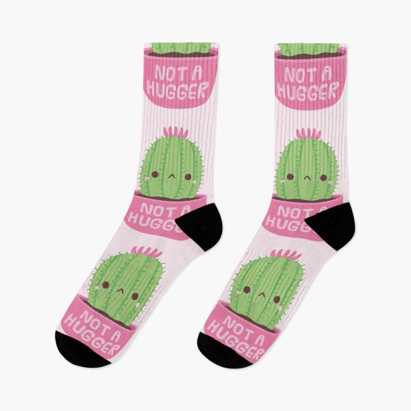 Item preview, Not A Hugger, Cactus in Pink Pot designed and sold by rustydoodle.