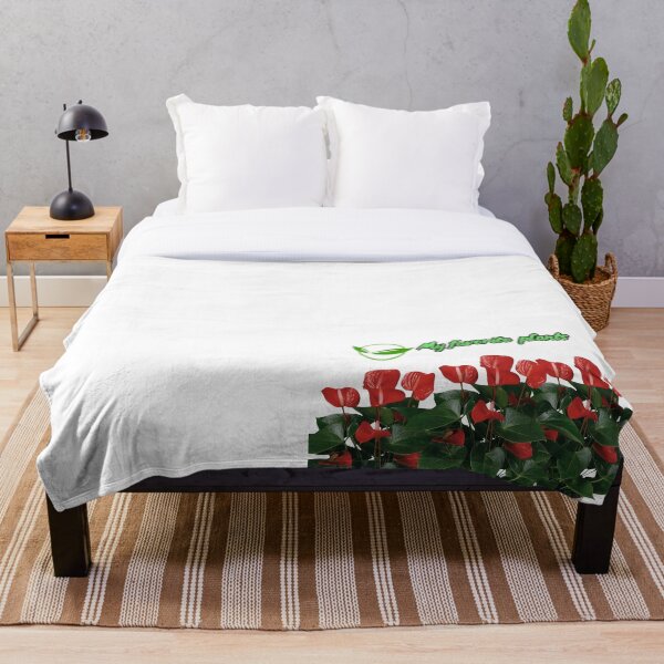 Aperçu de l'œuvre L'Anthurium est ma plante préférée créée et vendue par IDEA-STORE.