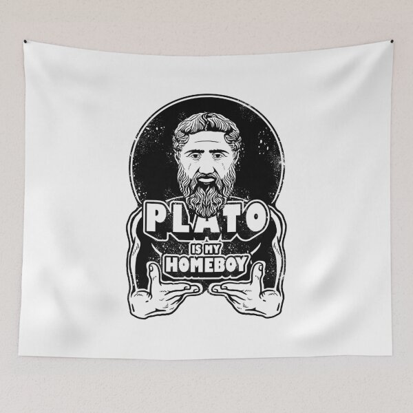 Artikelvorschau, Plato ist mein Kumpel entworfen und verkauft von Yipptee Shirts.