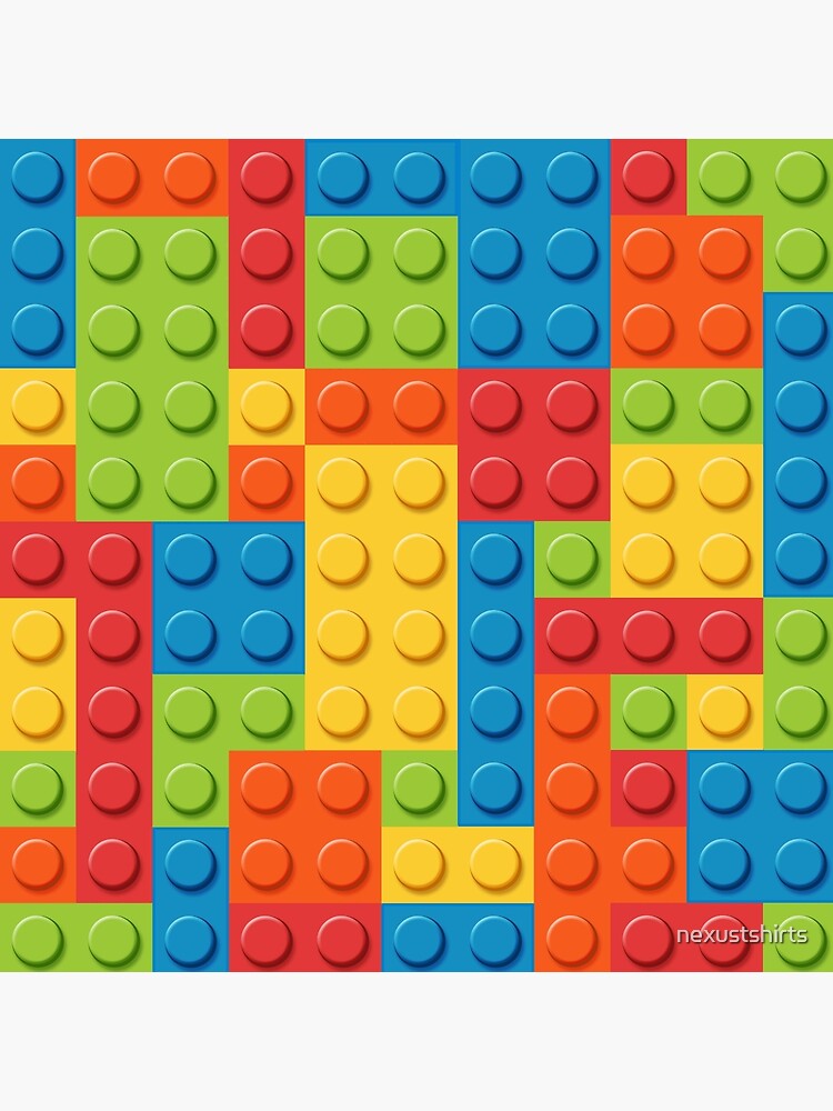 "Plastic Bricks" Poster for Sale by nexustshirts Redbubble