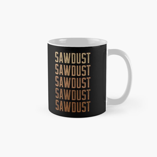 Aperçu de l'œuvre Sawdust Text Fade Woodworking Meme créée et vendue par OldCamp.