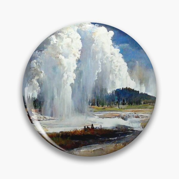 Aperçu de l'œuvre Geyser de pierre jaune créée et vendue par Shr00mDesign.