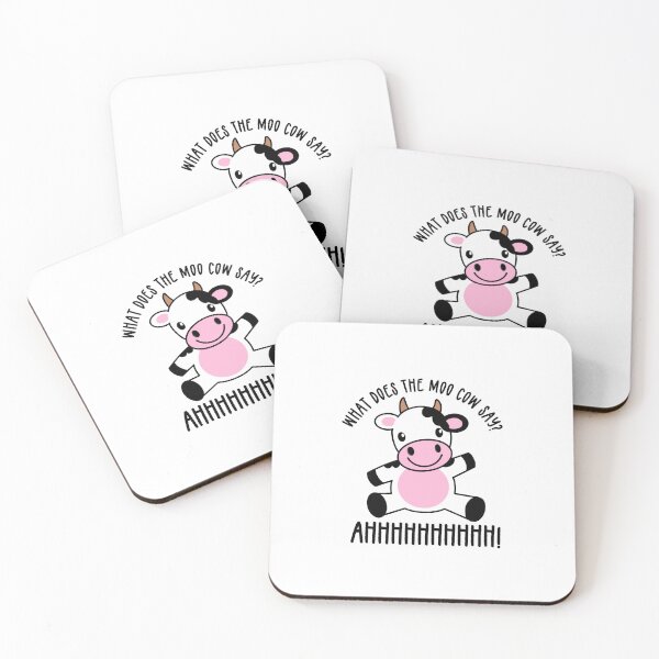 Item preview, What does the moo cow say? Sebastian Stan designed and sold by TheHappiershop.