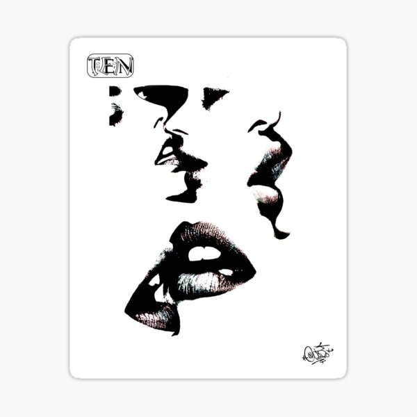 "Just a kiss" Sticker for Sale by Codomakesstuff Redbubble