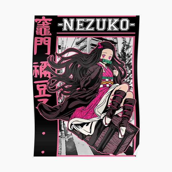 Nezuk0 Cute Girl Poster For Sale By Robertadawson Redbubble 0995