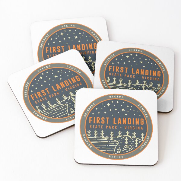 Item preview, First Landing State Park Sketch Logo designed and sold by VanyaKar.