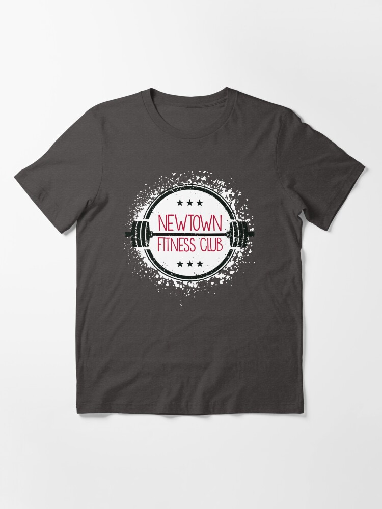 Alternate view of Newtown Fitness Club Branded Essential T-Shirt