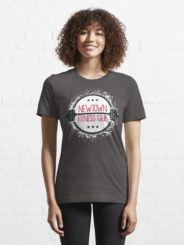 Alternate view of Newtown Fitness Club Branded Essential T-Shirt