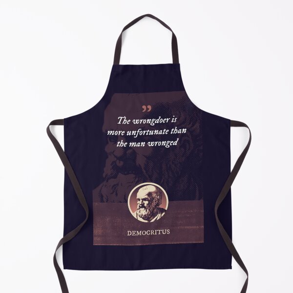 Item preview, Democritus - The wrongdoer is more unfortunate than the man wronged designed and sold by Syahrasi.