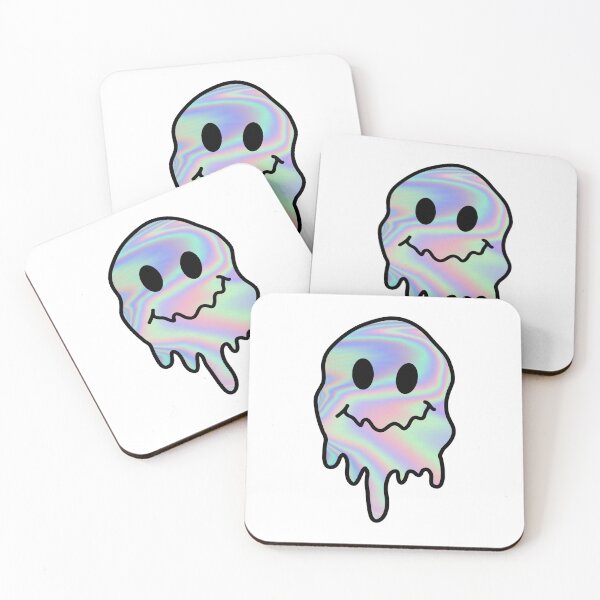 Item preview, Holographic Smiley Face designed and sold by DrunkPolarBear.