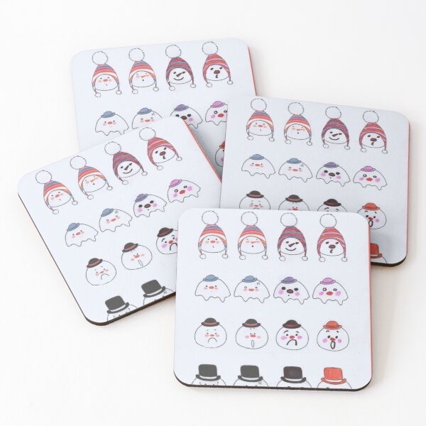 Item preview, Snowmen's Moods designed and sold by mila-ola.