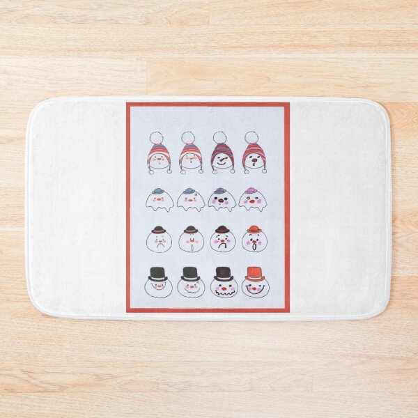 Item preview, Snowmen's Moods designed and sold by mila-ola.