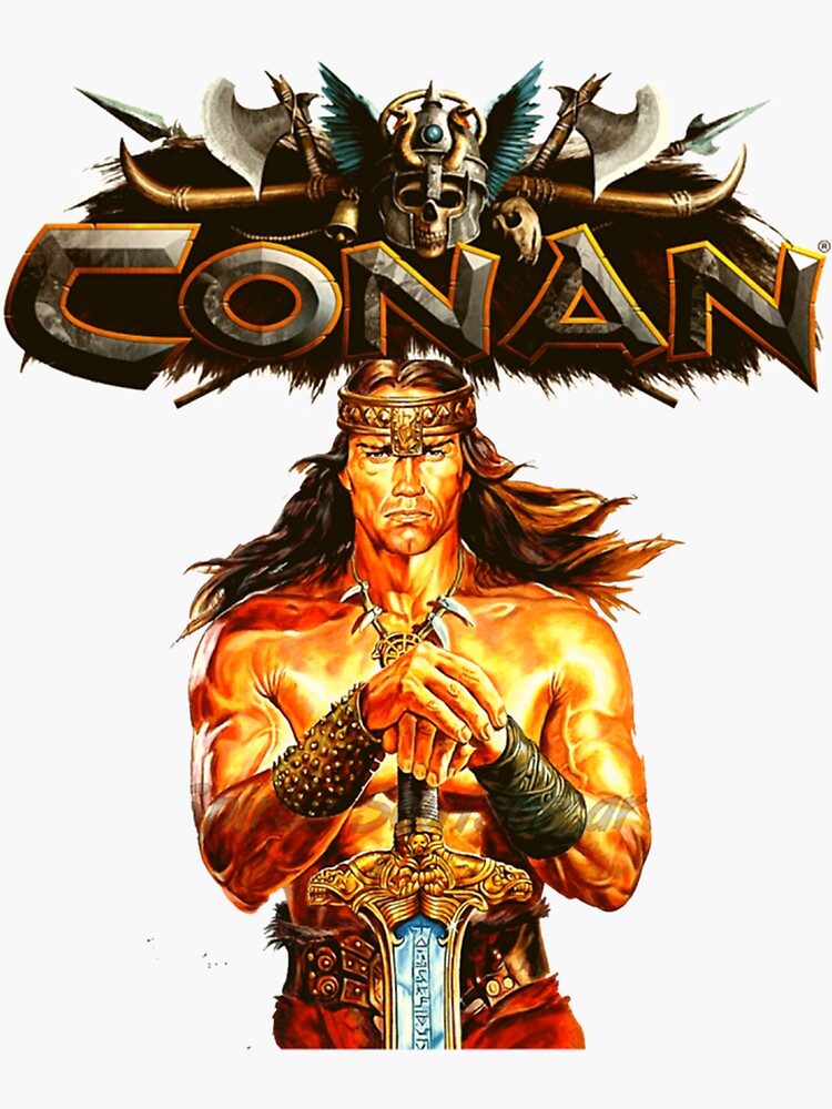 Conan The Barbarian Stickers for Sale