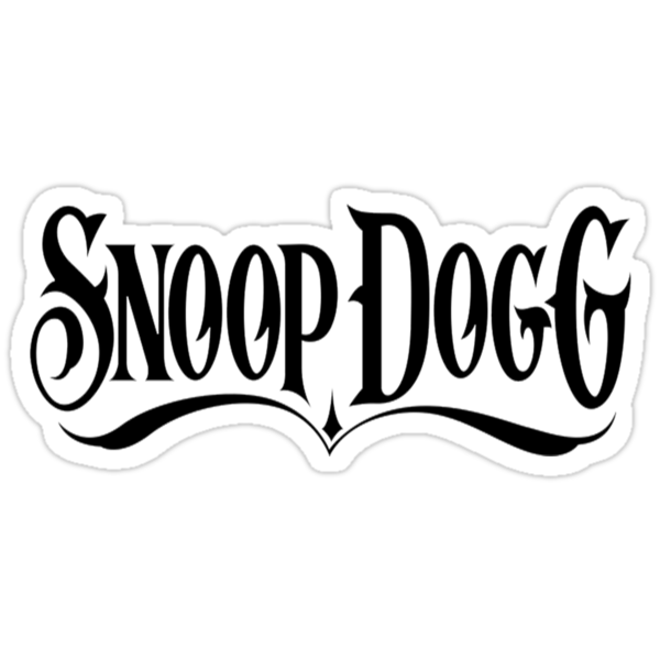 Snoop Dogg Logo Stickers By Manu9king Redbubble