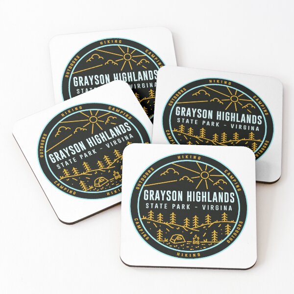 Item preview, Grayson Highlands State Park Sketch Logo designed and sold by VanyaKar.