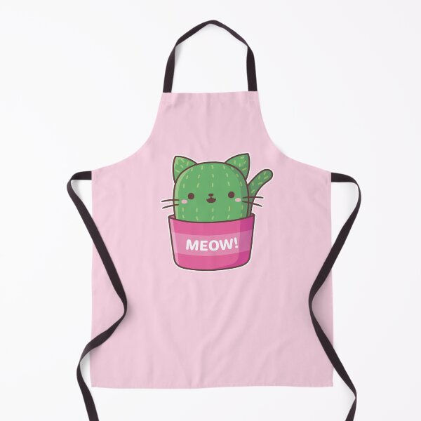 Item preview, Cute Cat Cactus Plant Pun designed and sold by rustydoodle.