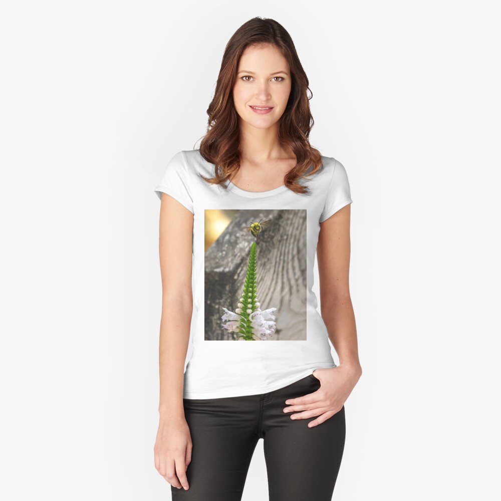 Item preview, Fitted Scoop T-Shirt designed and sold by darren-j-mcleod.