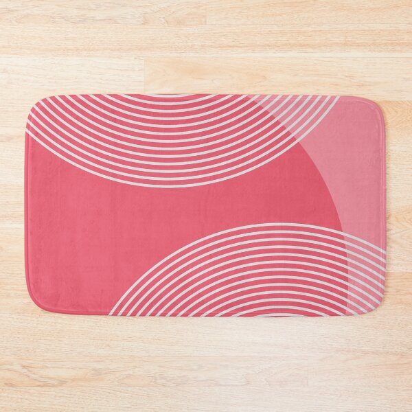 Item preview, Circles on red background designed and sold by KMA Home Design.