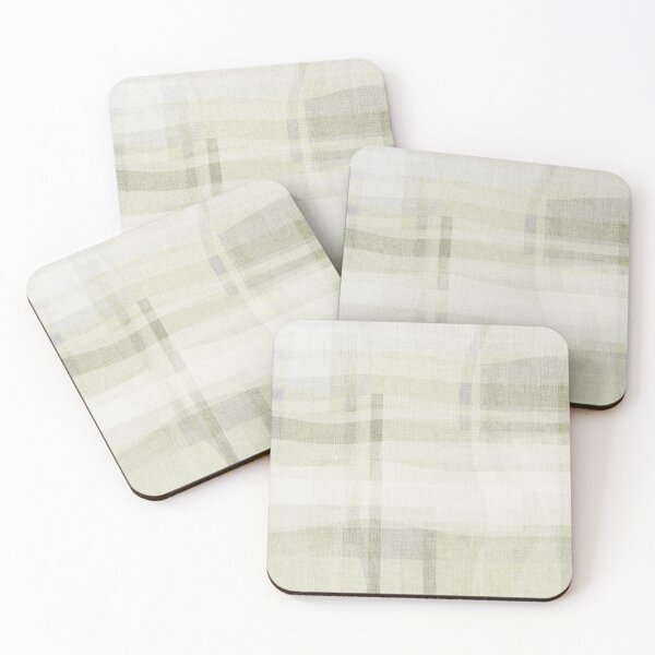 Item preview, Abstract Geometry Green Grey Off White designed and sold by FAROSSTUDIO.