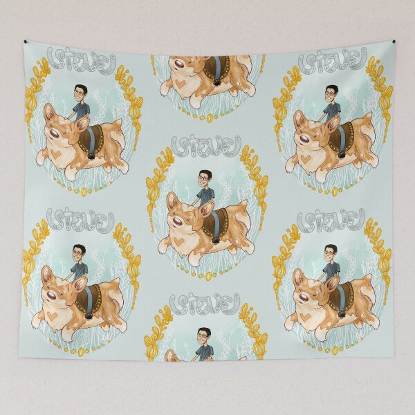 Item preview, Steve the Corgi Lover designed and sold by nykiway.