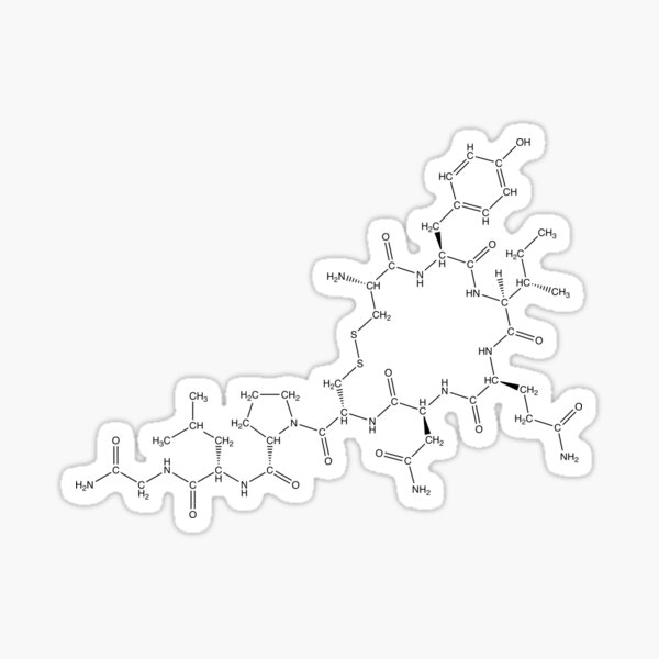 Oxytocin - Skeleton Sticker