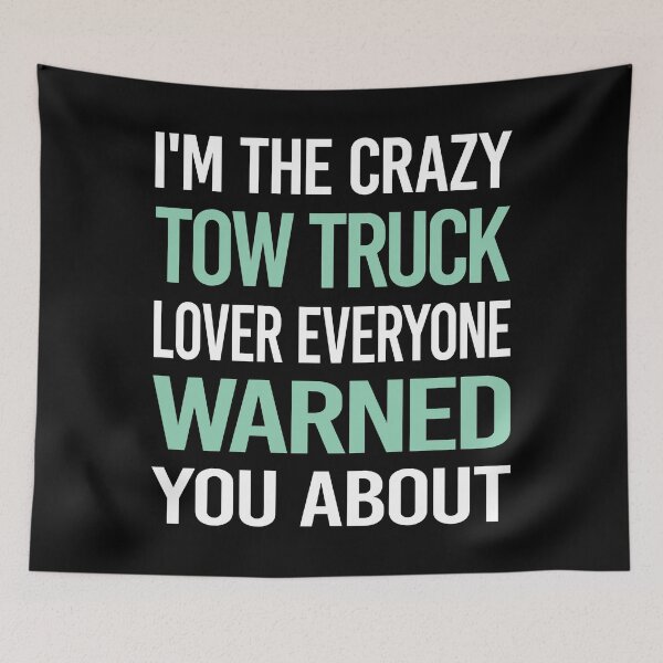 Item preview, Crazy Lover Tow Truck Trucks designed and sold by BimBamFrank.