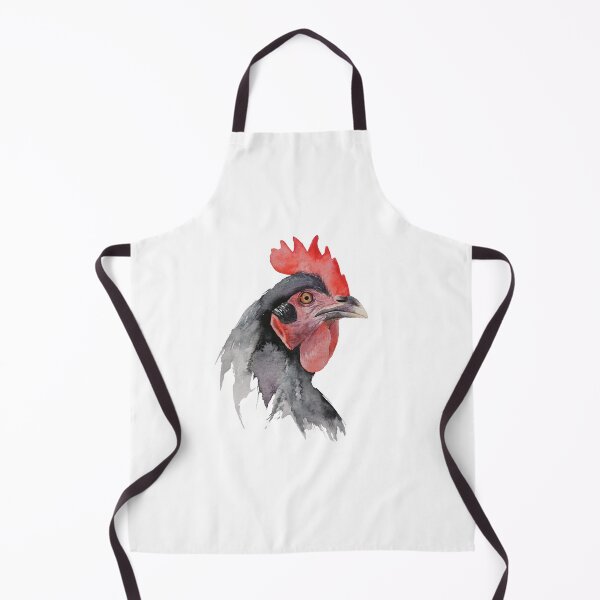 Item preview, Black hen , hen portrait designed and sold by JoannaPol.