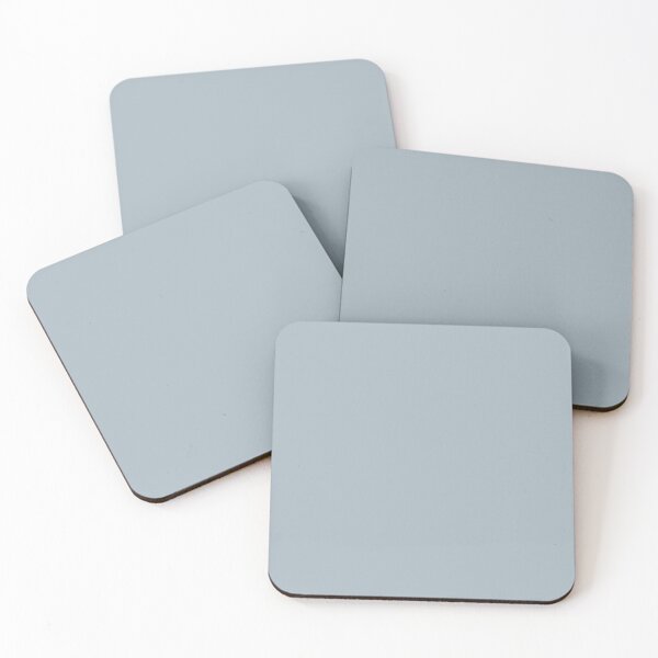 Item preview, Plain Solid Color Chic Gray Pastel Blue Gray Neutral Blue Grey designed and sold by mimihuang creations.