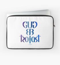 Gud er trofast Laptop Sleeve