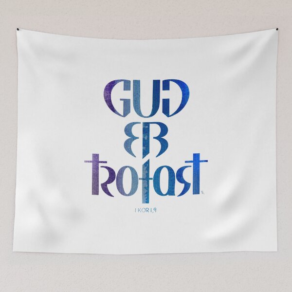 Item preview, Gud er trofast designed and sold by GudsOrd Illustrasjoner.
