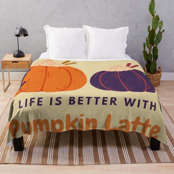 Item preview, Life Is Better with Pumpkin Latte designed and sold by autumnchu.