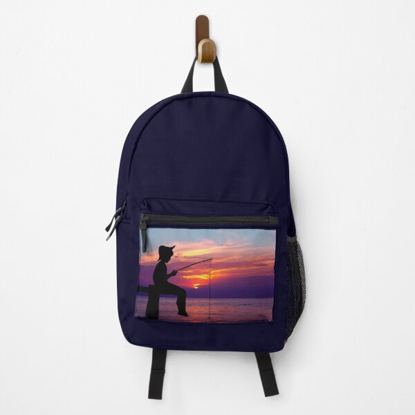 Vista previa del artículo con la obra «pesca al amanecer», diseñado y vendido por StrawberryLaura.