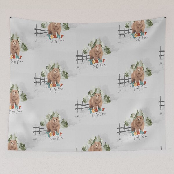 Item preview, Yeah Buddy Bear in Snow designed and sold by GlobalHunt.