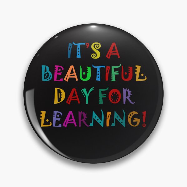 Item preview, It's a beautiful day for learning! designed and sold by Lemontreeart63.