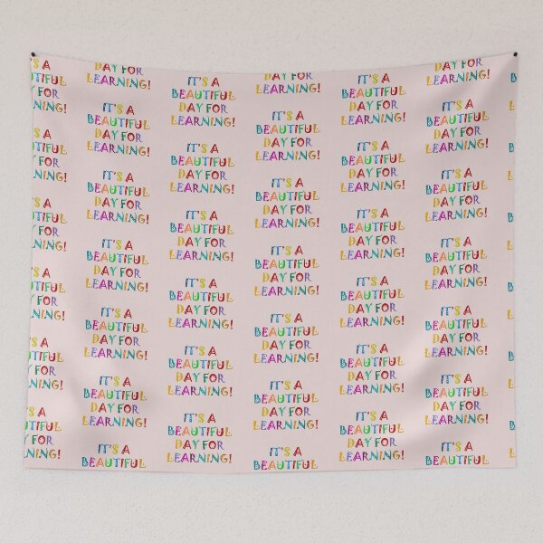 Item preview, It's a beautiful day for learning! designed and sold by Lemontreeart63.