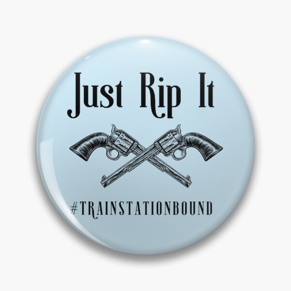 Item preview, Just Rip It Train Station Bound Yellowstone  Funny gift idea    designed and sold by Ellie-UK.
