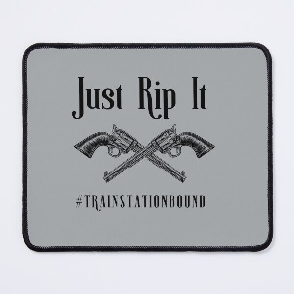 Item preview, Just Rip It Train Station Bound Yellowstone  Funny gift idea    designed and sold by Ellie-UK.