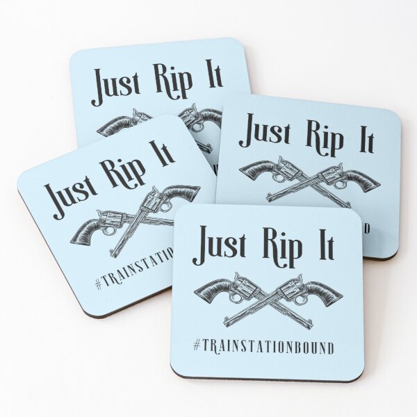 Item preview, Just Rip It Train Station Bound Yellowstone  Funny gift idea    designed and sold by Ellie-UK.